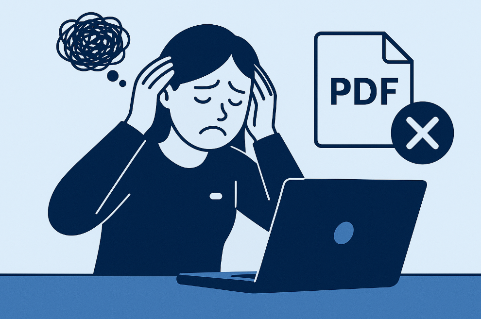 pdf werkt niet